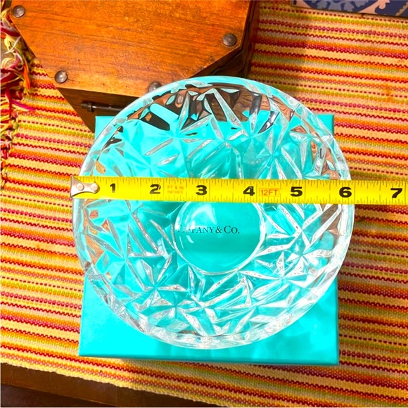 Tiffany & Co. Glass Crystal Cut Bowl EUC - Picture 5 of 5